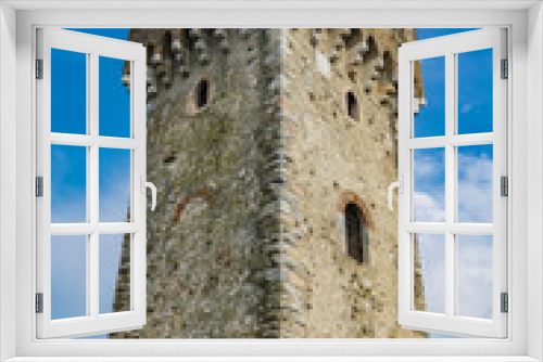 Fototapeta Naklejka Na Ścianę Okno 3D - Castello Scaligero Di Sirmione (Sirmione Castle), from 14th  Century at Lake Garda, Sirmione, Italy