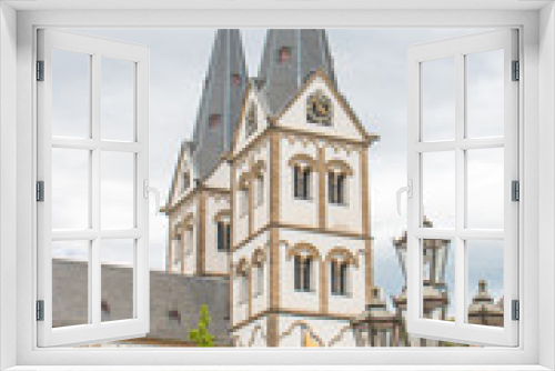 Fototapeta Naklejka Na Ścianę Okno 3D - Church of St. Severus (Basilika St. Severus) Boppard Rhineland Palatinate Germany