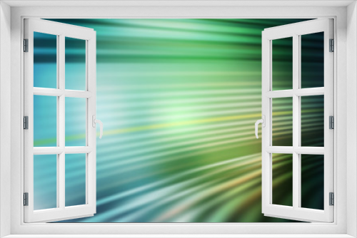 Fototapeta Naklejka Na Ścianę Okno 3D - Light Green vector glossy abstract backdrop.