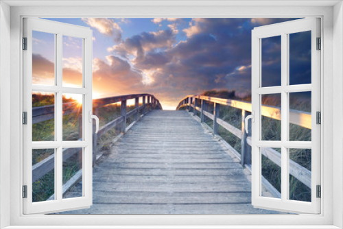Fototapeta Naklejka Na Ścianę Okno 3D - Auszeit an der Küste