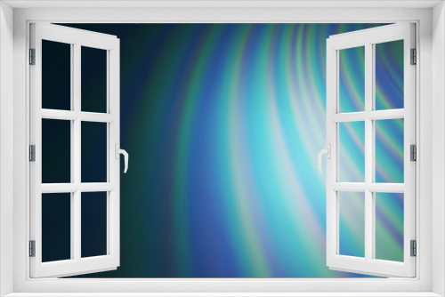 Fototapeta Naklejka Na Ścianę Okno 3D - Light BLUE vector blurred shine abstract pattern.