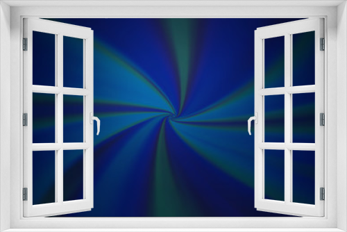Fototapeta Naklejka Na Ścianę Okno 3D - Dark BLUE vector bokeh pattern.