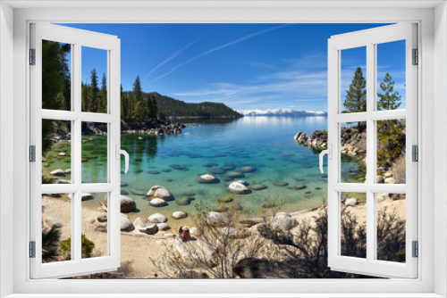 Fototapeta Naklejka Na Ścianę Okno 3D - Secret Cove (Lake Tahoe) Nevada