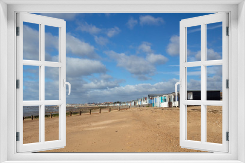 Fototapeta Naklejka Na Ścianę Okno 3D - Thorpe Bay Beach, Essex, England