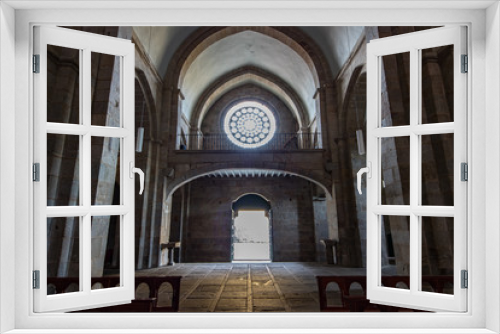 interior of an old church