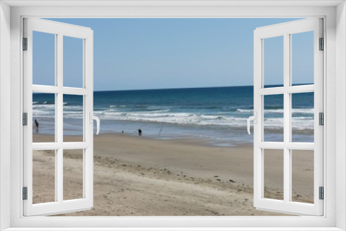 Fototapeta Naklejka Na Ścianę Okno 3D - france summer beach surfer coast