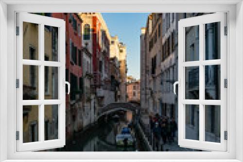 Fototapeta Naklejka Na Ścianę Okno 3D - Venice Canals