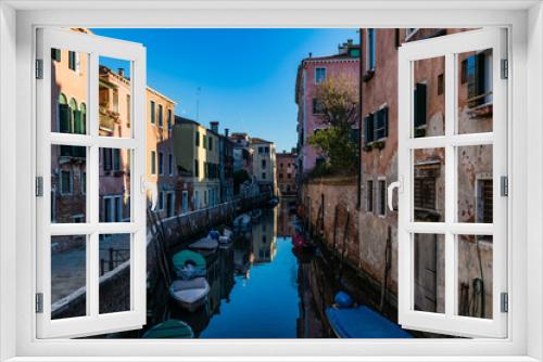 Fototapeta Naklejka Na Ścianę Okno 3D - Venice Canals