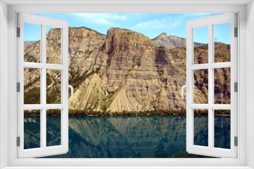 Fototapeta Naklejka Na Ścianę Okno 3D - Riflesso sul lago