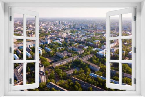 Fototapeta Naklejka Na Ścianę Okno 3D - Aerial view of Ivanovo