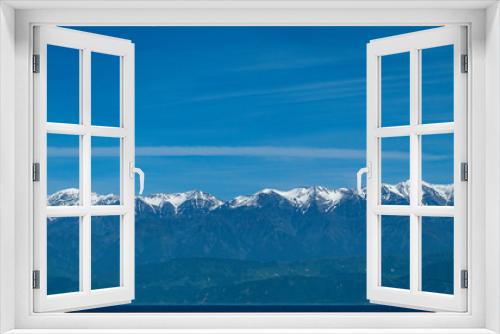 Fototapeta Naklejka Na Ścianę Okno 3D - view of mountains at Newzealand