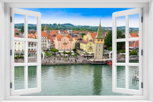 Fototapeta Naklejka Na Ścianę Okno 3D - Ausflug nach Lindau am Bodensee