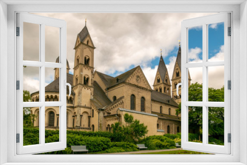 Fototapeta Naklejka Na Ścianę Okno 3D - The Basilica of St. Castor in Koblenz
