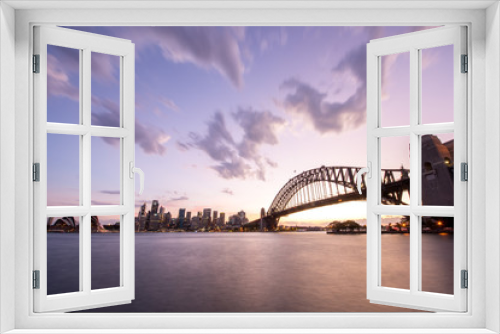 Fototapeta Naklejka Na Ścianę Okno 3D - Sydney Harboue Bridge