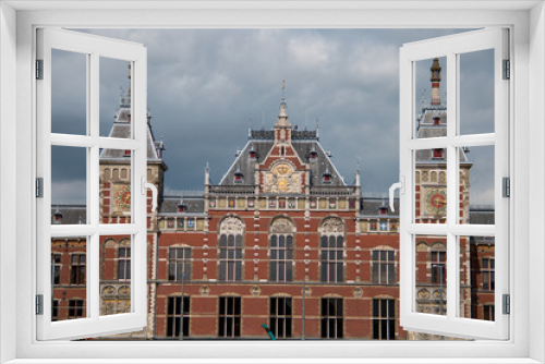 Fototapeta Naklejka Na Ścianę Okno 3D - The Rijksmuseum Amsterdam museum
