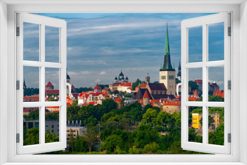 Fototapeta Naklejka Na Ścianę Okno 3D - Eastland. Stadt. Tallinn