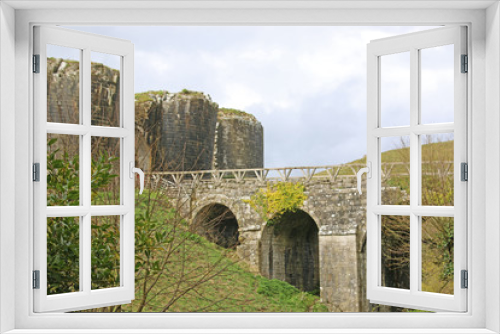 Fototapeta Naklejka Na Ścianę Okno 3D - Corfe Castle, Dorset
