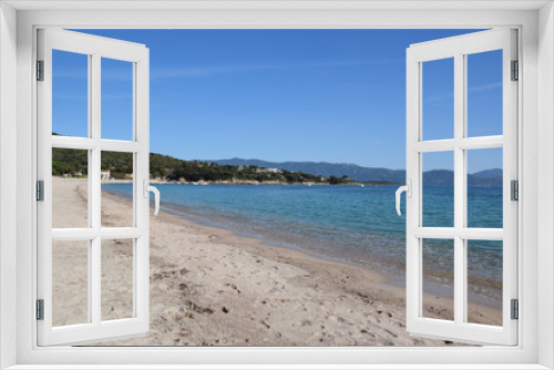 Fototapeta Naklejka Na Ścianę Okno 3D - Plage corse 3