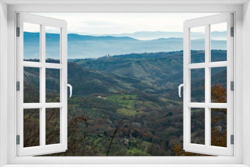 Fototapeta Naklejka Na Ścianę Okno 3D - Civita di Bagnoreggio, Lazio, Viterbo, Italy Italia, Lazzaro Felice location