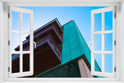 Fototapeta Naklejka Na Ścianę Okno 3D - Facade of a Modern Building
