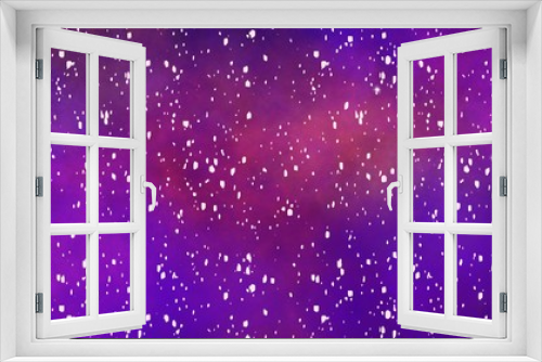 Fototapeta Naklejka Na Ścianę Okno 3D - abstract background with stars
