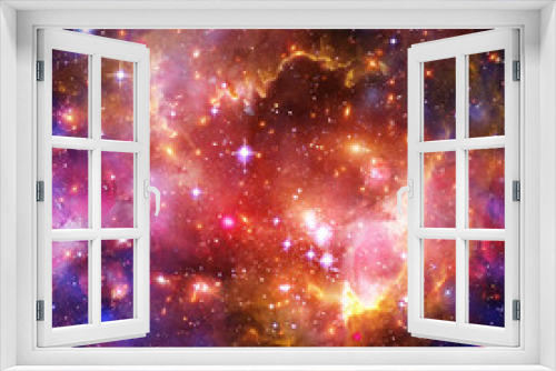 Fototapeta Naklejka Na Ścianę Okno 3D - Galaxy and light. The elements of this image furnished by NASA.