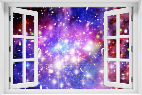 Fototapeta Naklejka Na Ścianę Okno 3D - Remarkable galaxy. Stars, nebula, space gas. The elements of this image furnished by NASA.