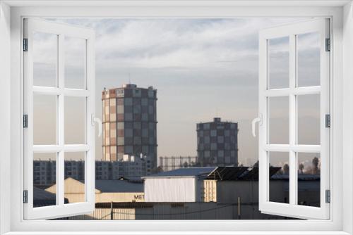 Fototapeta Naklejka Na Ścianę Okno 3D - Pilares de gas