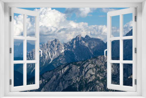 Fototapeta Naklejka Na Ścianę Okno 3D - Südtirol - Die Drei Zinnen