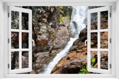 Fototapeta Naklejka Na Ścianę Okno 3D - Waterfall Riesachfalle near Dachstein, Alps, Austria