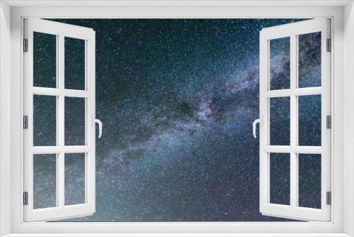 Fototapeta Naklejka Na Ścianę Okno 3D - Beautiful milky way galaxy. Space background. Astronomical photo.