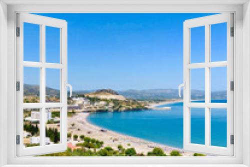 Fototapeta Naklejka Na Ścianę Okno 3D - Beautiful landscape of Rhodes Island