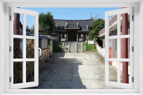 Fototapeta Naklejka Na Ścianę Okno 3D - Nokang Confucian Academy of South Korea