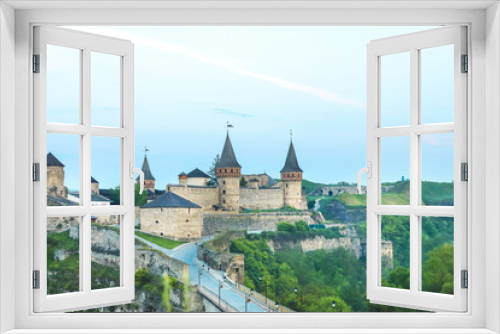 Fototapeta Naklejka Na Ścianę Okno 3D - Beautiful view of old fortress