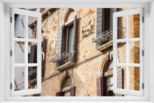 Fototapeta Naklejka Na Ścianę Okno 3D - Beautiful architecture of Venice city