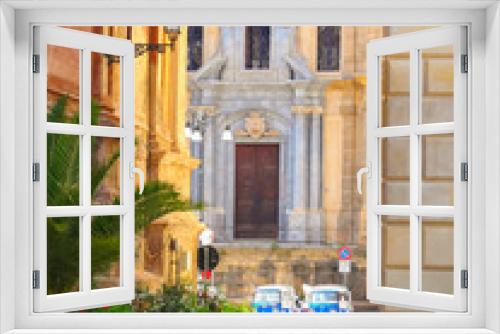 Fototapeta Naklejka Na Ścianę Okno 3D - Vicolo in Piazza Bellini a Palermo - Sicilia
