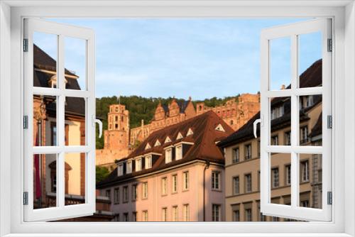 Fototapeta Naklejka Na Ścianę Okno 3D - City view of Heidelberg in Germany