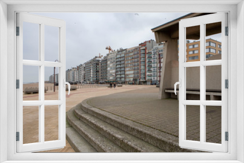 Fototapeta Naklejka Na Ścianę Okno 3D - Wenduine. Belgium. Coast and beach