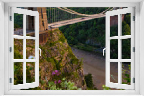 Fototapeta Naklejka Na Ścianę Okno 3D - Clifton Suspension Bridge in Bristol
