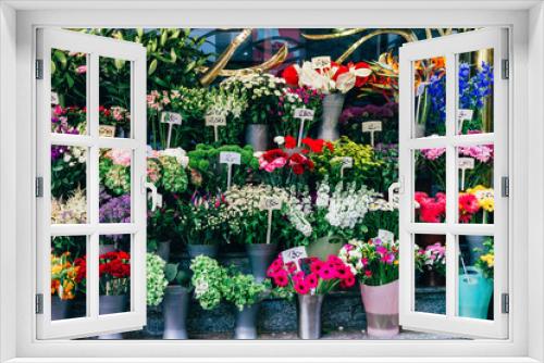 Fototapeta Naklejka Na Ścianę Okno 3D - The price of different flowers in Europe