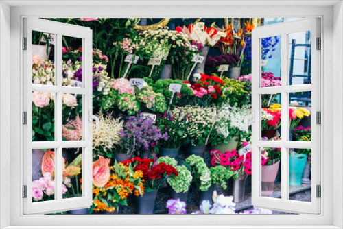 Fototapeta Naklejka Na Ścianę Okno 3D - The price of flowers in Europe