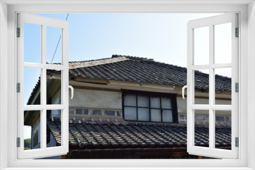 Fototapeta Naklejka Na Ścianę Okno 3D - 日本の古くて美しい建物