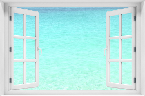 Fototapeta Naklejka Na Ścianę Okno 3D - Beautiful natural background with perfectly clear sea water