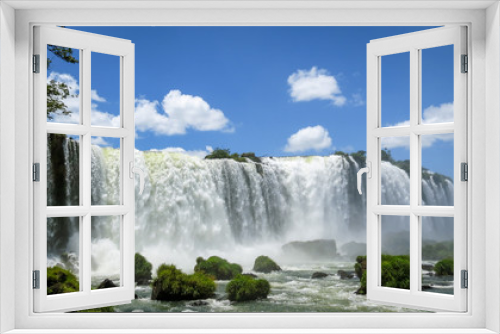 Fototapeta Naklejka Na Ścianę Okno 3D - Iguazu waterfalls