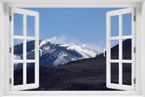 Fototapeta Naklejka Na Ścianę Okno 3D - Vulkan Rauch