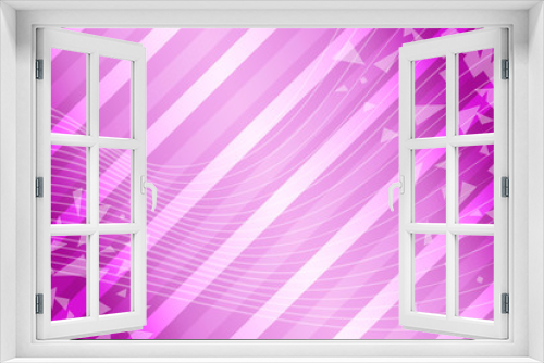 Fototapeta Naklejka Na Ścianę Okno 3D - abstract, pink, design, light, purple, illustration, wallpaper, graphic, backdrop, pattern, texture, art, red, violet, blue, stars, bright, white, color, line, lines, digital, shape, web, wave