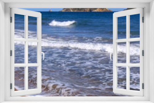 Fototapeta Naklejka Na Ścianę Okno 3D - mediterranean beach in costa brava (spain)