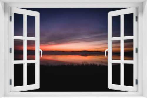 Fototapeta Naklejka Na Ścianę Okno 3D - Dawn over the Highlands of Scotland
