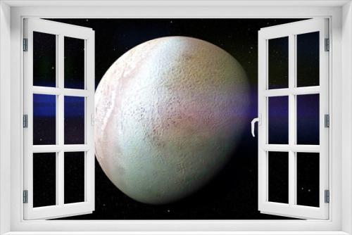 Fototapeta Naklejka Na Ścianę Okno 3D - Triton, moon of planet Neptune 