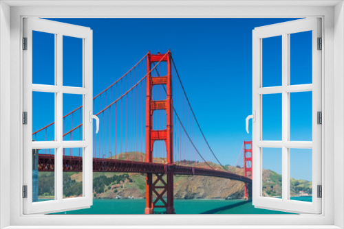 Fototapeta Naklejka Na Ścianę Okno 3D - Golden Gate bridge in SanFrancisco